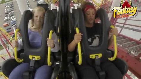 accidental tit flash|Riding rollercoaster at funfair nip slip, accidental public flash. Tit ...